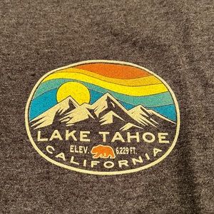 Lake Tahoe long sleeve T shirt, Unisex M